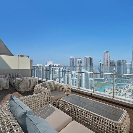 Damac Maison Distinction Dubai Exterior photo View from the rooftop