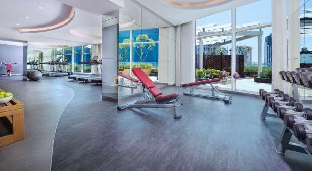 Damac Maison Distinction Dubai Facilities photo The gym at the hotel