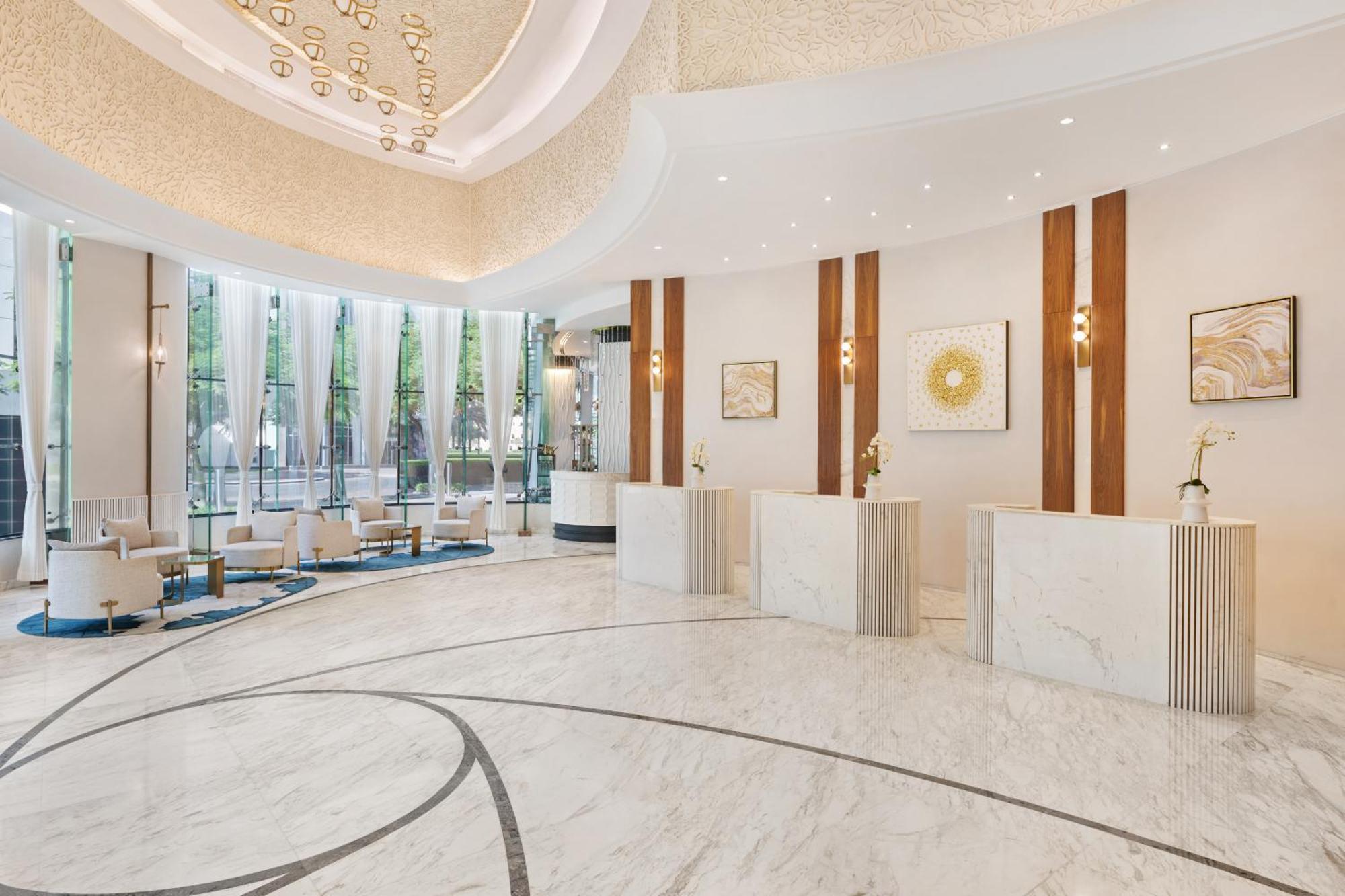 Damac Maison Distinction Dubai Exterior photo Lobby