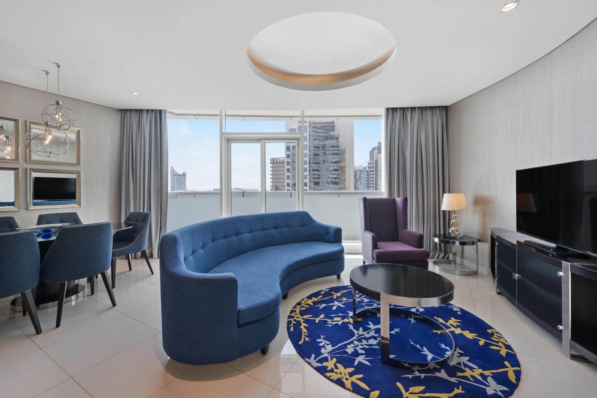 Damac Maison Distinction Dubai Exterior photo Living room