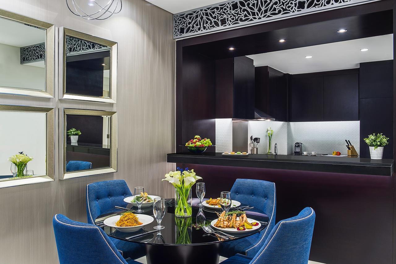 Damac Maison Distinction Dubai Exterior photo Kitchen